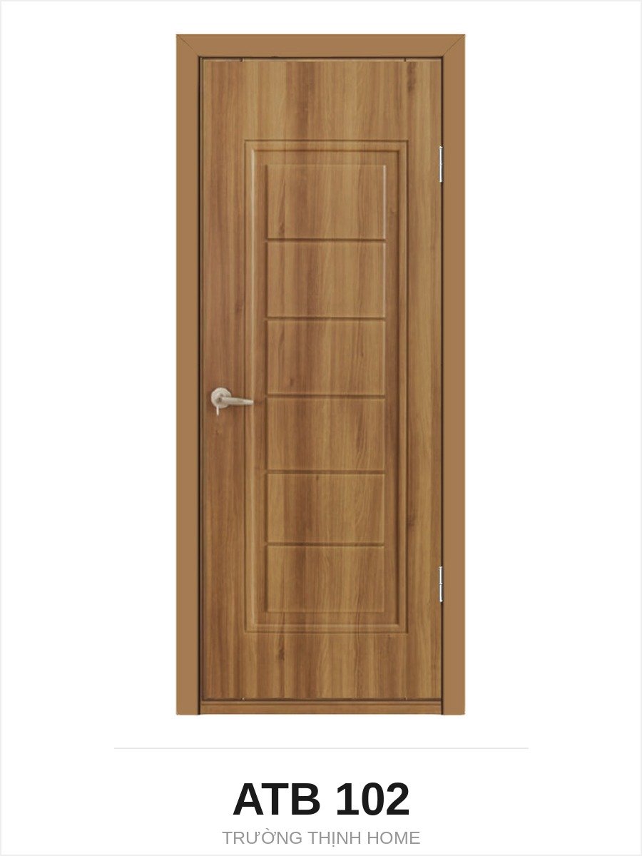 Cửa nhựa composite ATB 102 ô chỉ kết hợp ngang màu W0901