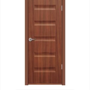 Cửa nhựa composite ATB 110 5 ô ngang nổi màu M8707