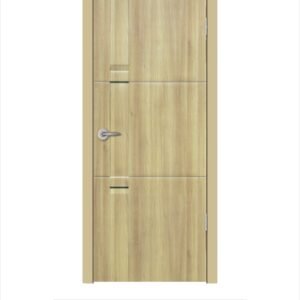 Cửa nhựa composite ATB 116 chỉ ngang điểm nhấn màu A55