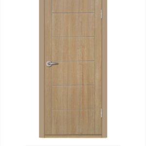Cửa nhựa composite ATB 118 chỉ ngang toàn cánh màu FZ805