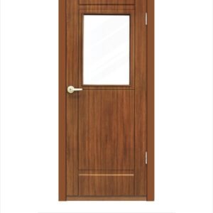 Cửa nhựa composite ATB 203 ô kính vuông màu W0901