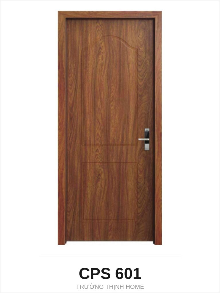 Cửa nhựa composite CPS 601 chỉ chìm ô dưới màu M8707