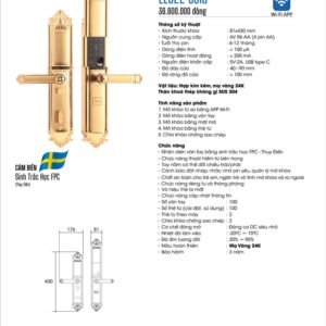 Khóa vân tay Demax EL822