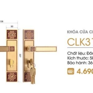 Khóa cơ Demax CLK319 Brass