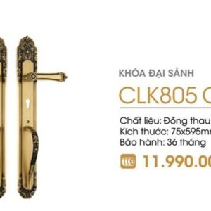 Khóa cơ Demax CLK805 CB Brass