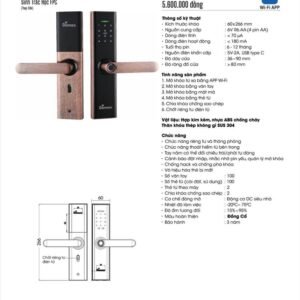 Khóa vân tay Demax EL266