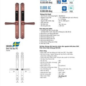 Khóa vân tay Demax EL686