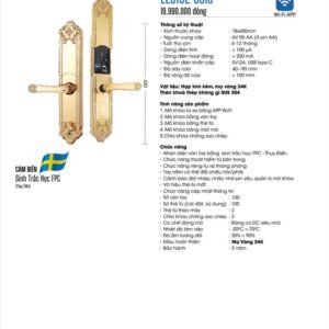 Khóa vân tay Demax EL8192