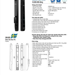Khóa vân tay Demax EL901 CNC