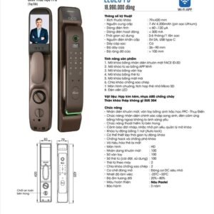 Khóa vân tay Face ID Demax EL928