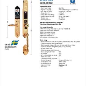 Khóa vân tay Face ID Demax EL938