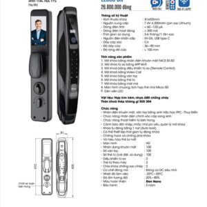 Khóa vân tay Face ID Demax EL968