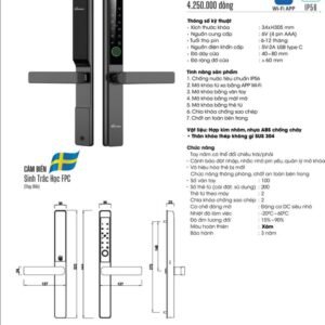 Khóa vân tay Demax EL-C101