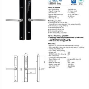 Khóa vân tay Demax EL-C102