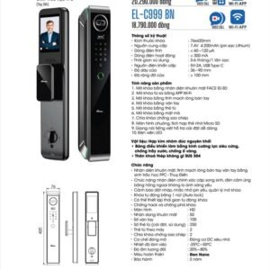 Khóa vân tay Face ID Demax EL-C999