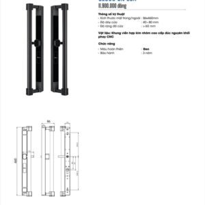 Tay đẩy Demax GL808 LUX