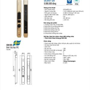 Khóa vân tay Demax SL801