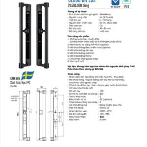 Khóa vân tay Demax SL808 LUX