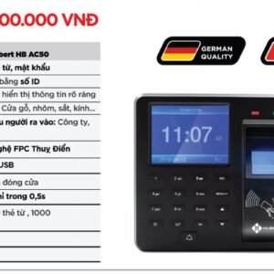 Khóa điện tử Hubert Kiểm Soát Ra Vào HB AC50