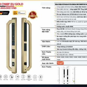 Khóa điện tử Hubert Cửa Nhôm HB CNI8F EU
