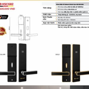 Khóa điện tử Hubert Khách Sạn HB KSCG82