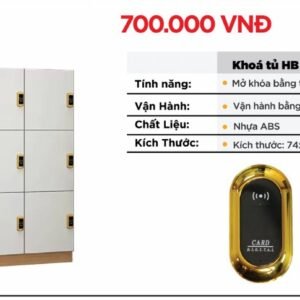 Khóa điện tử Hubert Khóa Tủ HB KT02