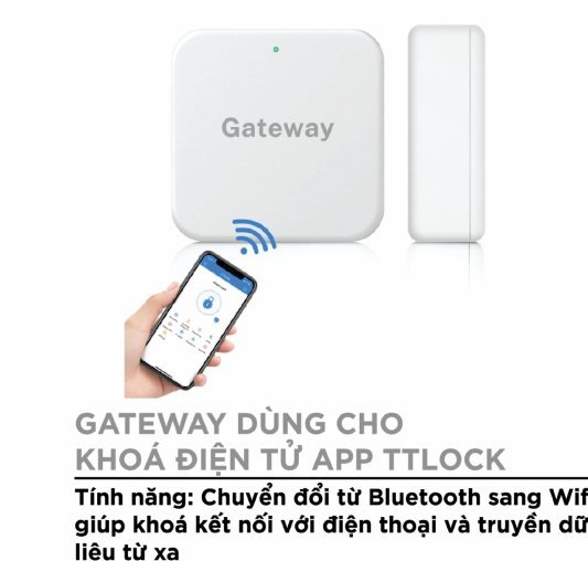 Gateway chuyển đổi Wifi cho khóa App TTLock