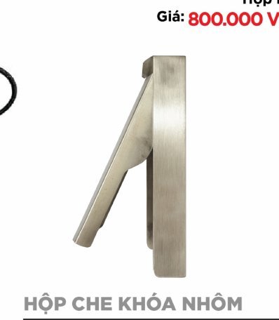Hộp che khóa nhôm Hubert (Inox 304)