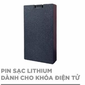 Pin sạc Lithium cho khóa điện tử Hubert