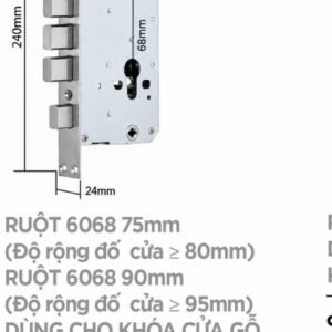 Ruột khóa 6068 dùng cho khóa cửa gỗ