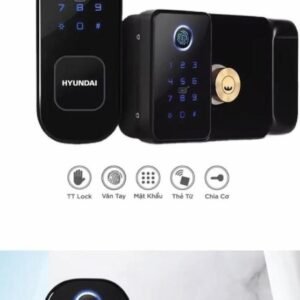 Khóa điện tử Hyundai Cửa Cổng HY-SLN002 Black