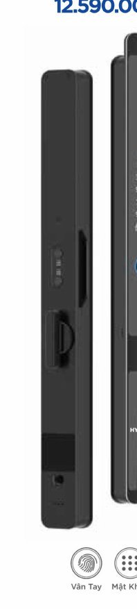 Khóa điện tử Hyundai Cửa Nhôm HY-SLS005 Black