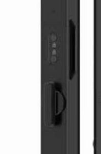 Khóa điện tử Hyundai Cửa Nhôm HY-SLS005F Black